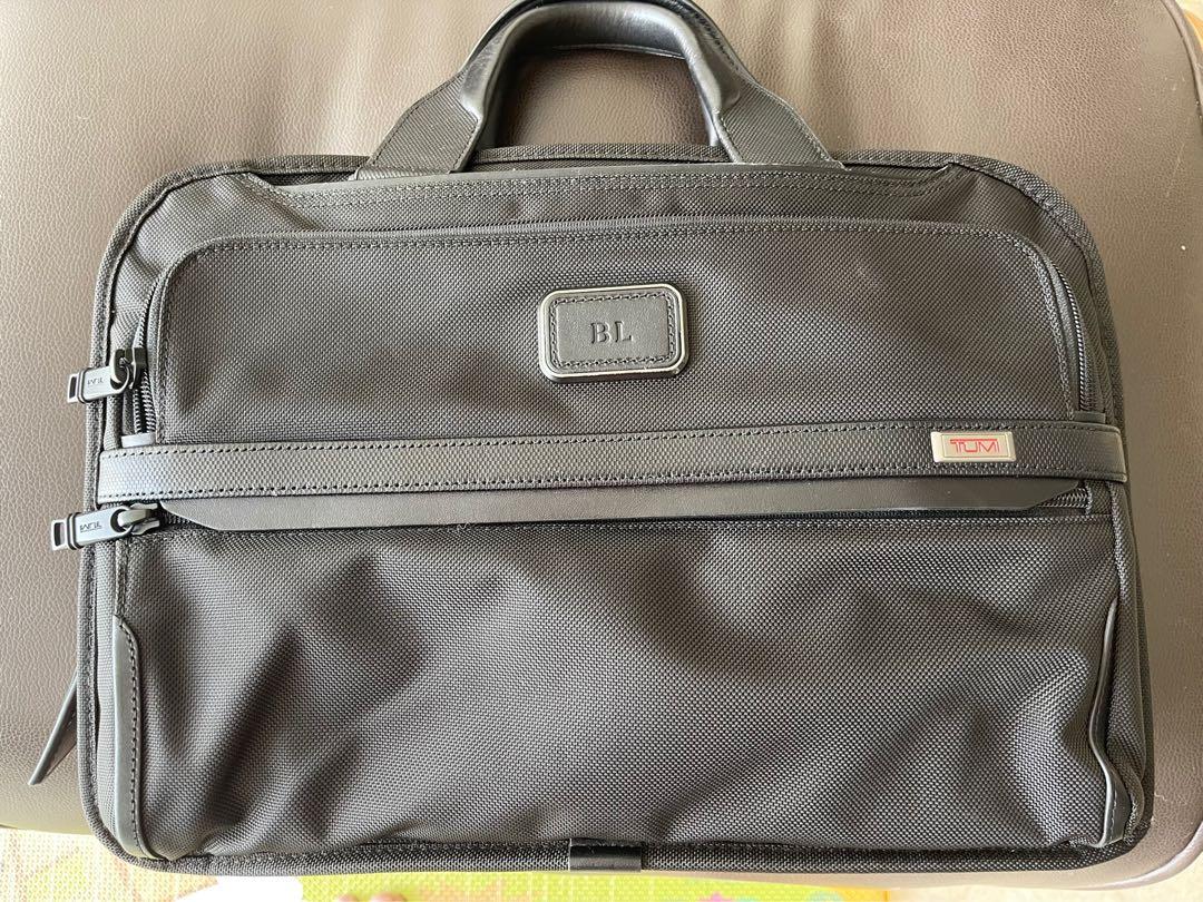 Tumi alpha 3 triple compartment on sale brief