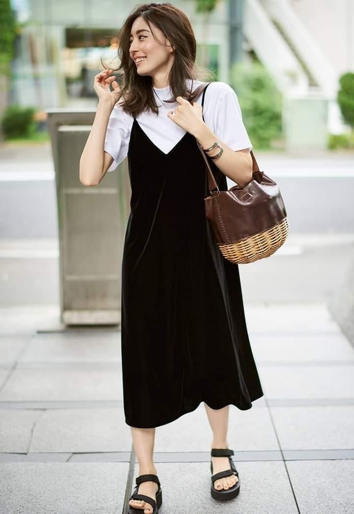 Uniqlo velour dress best sale