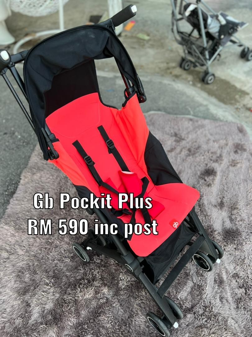 Used GB Pockit Plus Babies Kids Going Out Strollers on Carousell
