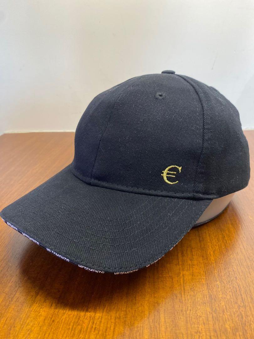 Vetements euro dollar cap, 男裝, 手錶及配件, 棒球帽、帽- Carousell