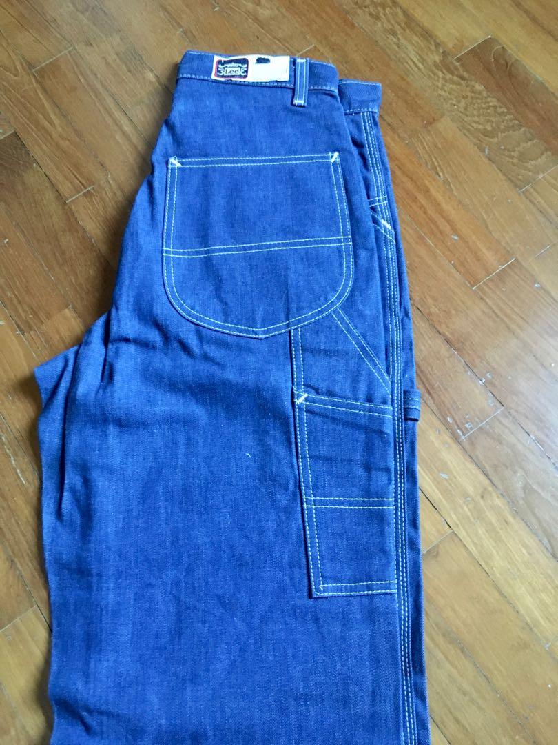 Vintage 1970's/1980's Lee Denim Carpenter Jeans – La Lovely Vintage