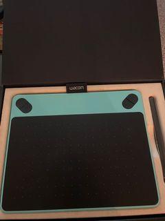 Wacom intuos comic (blue) drawing tablet