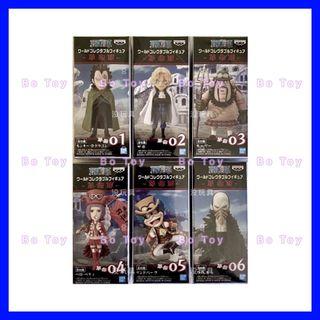 WCF One Piece Revolutionary Army Dragon Sabo Morley Betty Karasu Lindbergh World Conference Reverie Banpresto World Collectable Figure