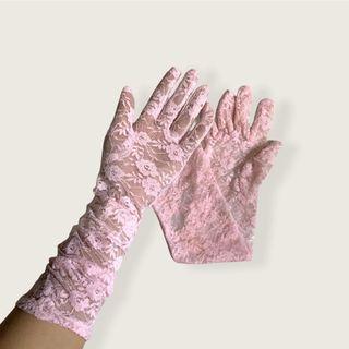 Wedding or Debut Vintage lace gloves