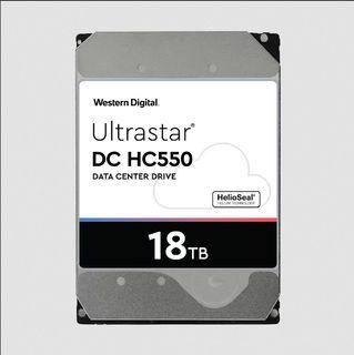 Western Digital Ultrastar DC HC550 Series Data Center SATA Drive 512MB Cache WUH721818ALE6L4 18TB HGST