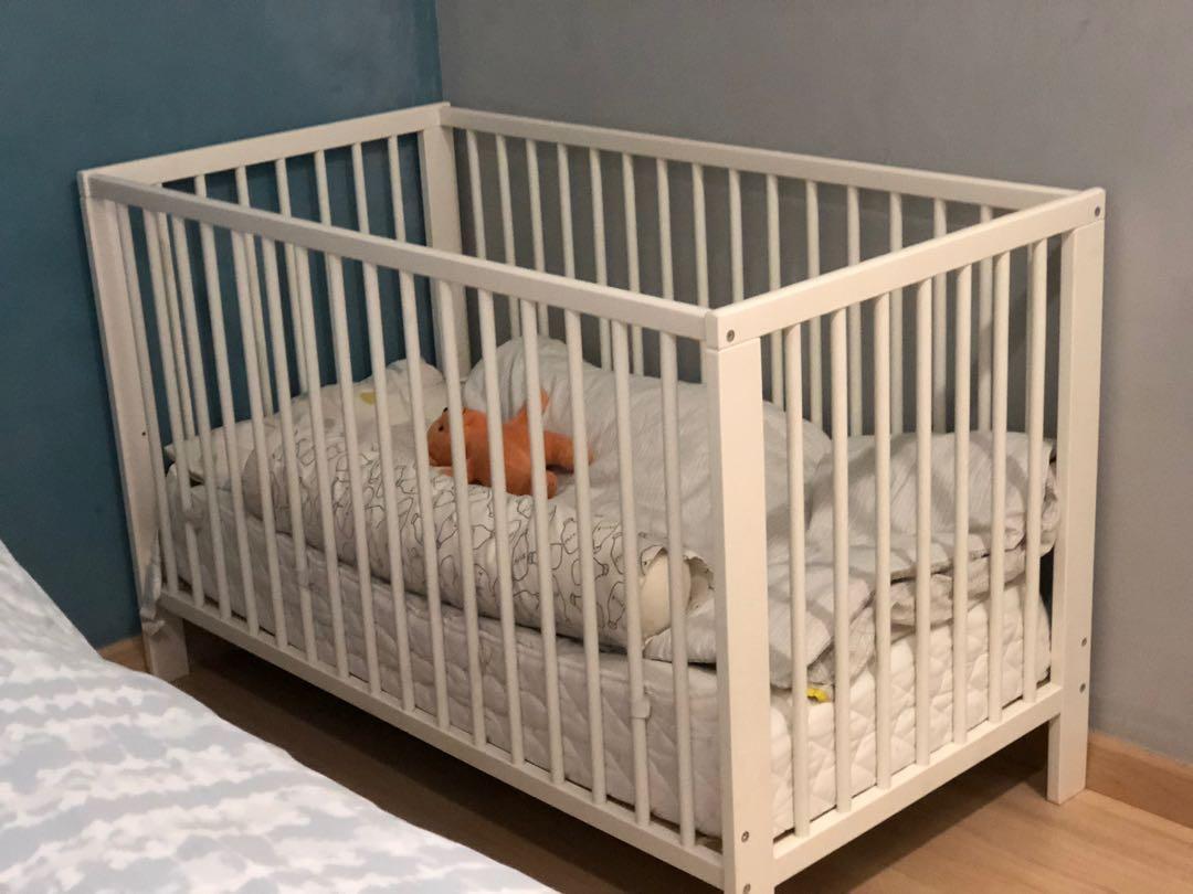 Baby cot ikea rm99 best sale