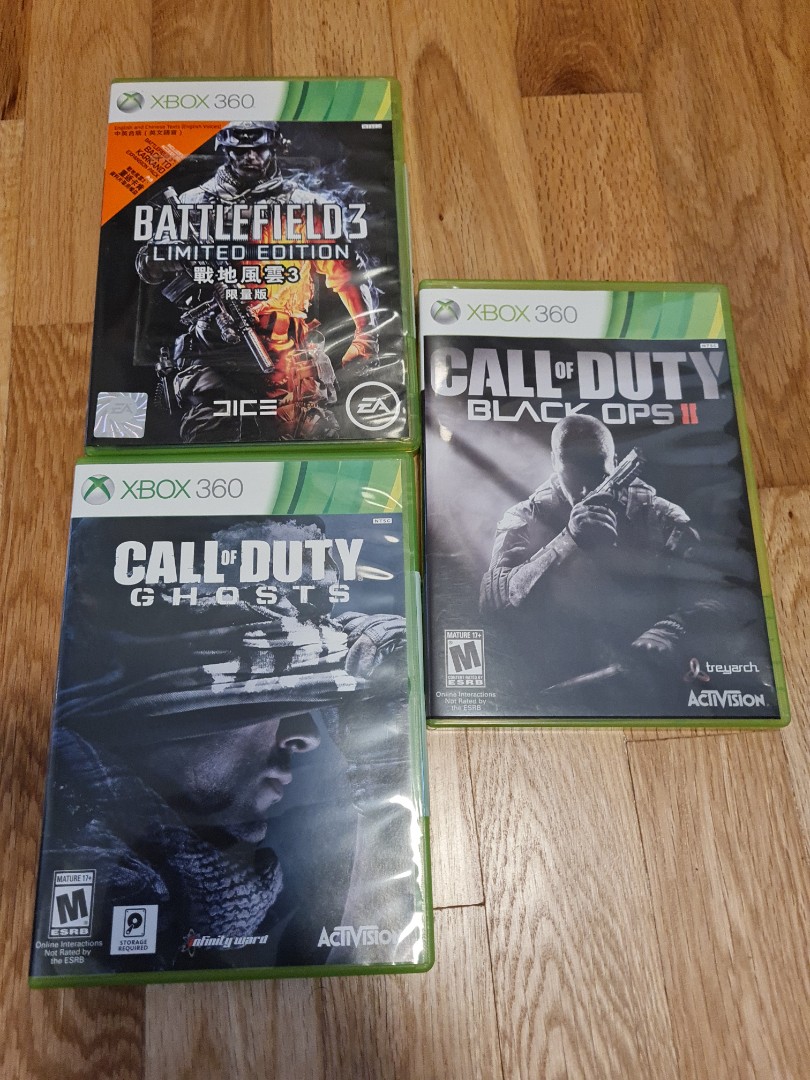 Xbox360 Games First person shooter Bundle pack, Video Gaming, Video