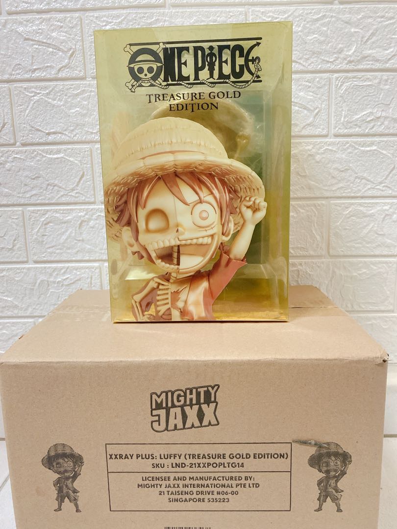 Mighty Jaxx - XXRay Plus: Luffy (Treasure Gold)