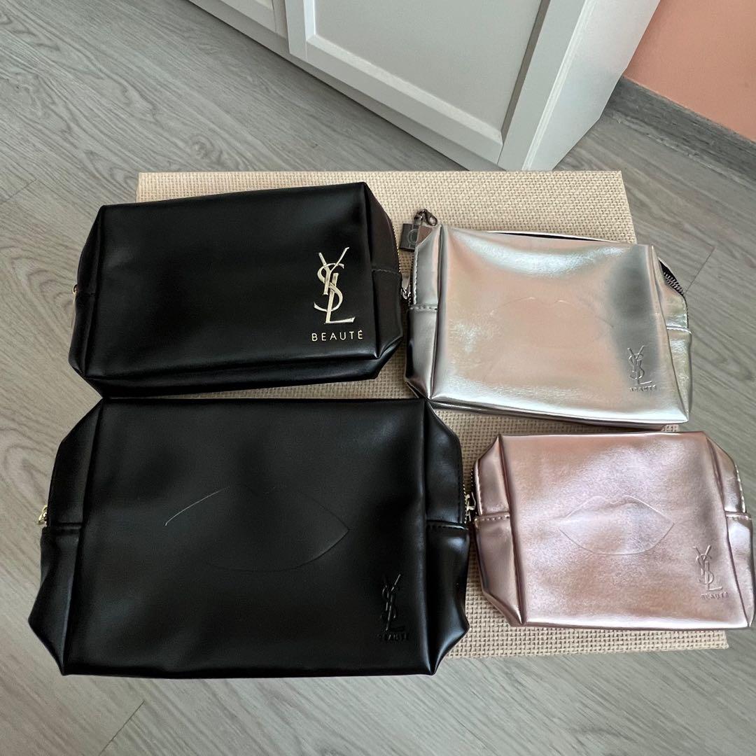 Ysl makeup pouch Women s Fashion Bags Wallets Purses Pouches on Carousell