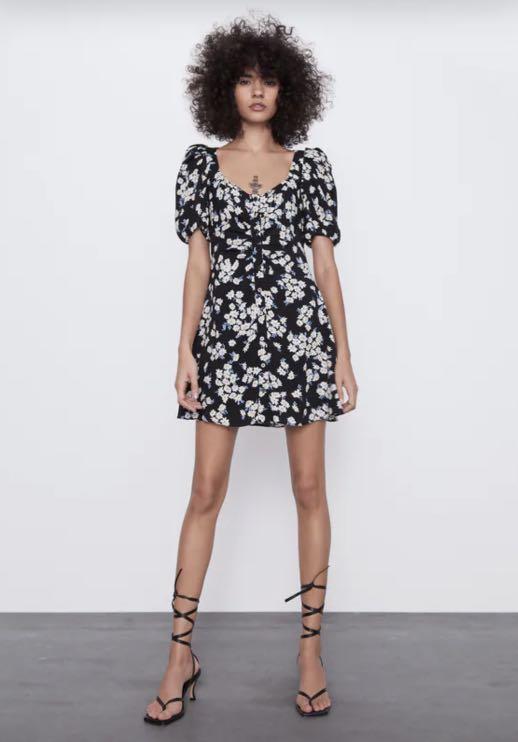 Zara Daisy Print Dress