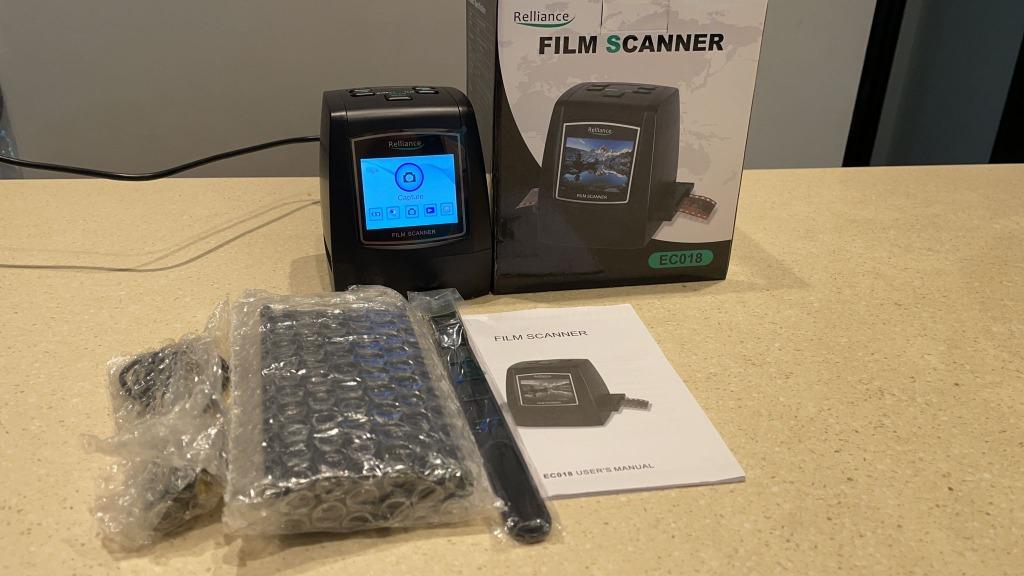 051) EC018 Film Scanner HighResolution Film Slide Scanner CMOS 35mm