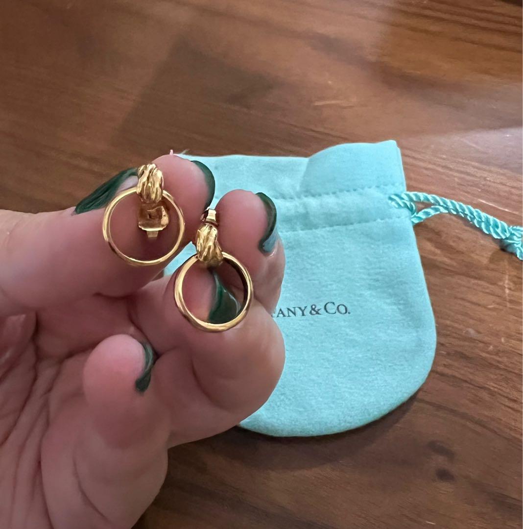 Tiffany paloma clearance melody hoop earrings
