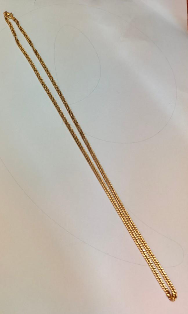 18k saudi gold necklace, Women's Fashion, Jewelry & Organizers