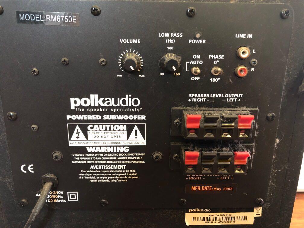 Polk audio shop rm6750 5.1