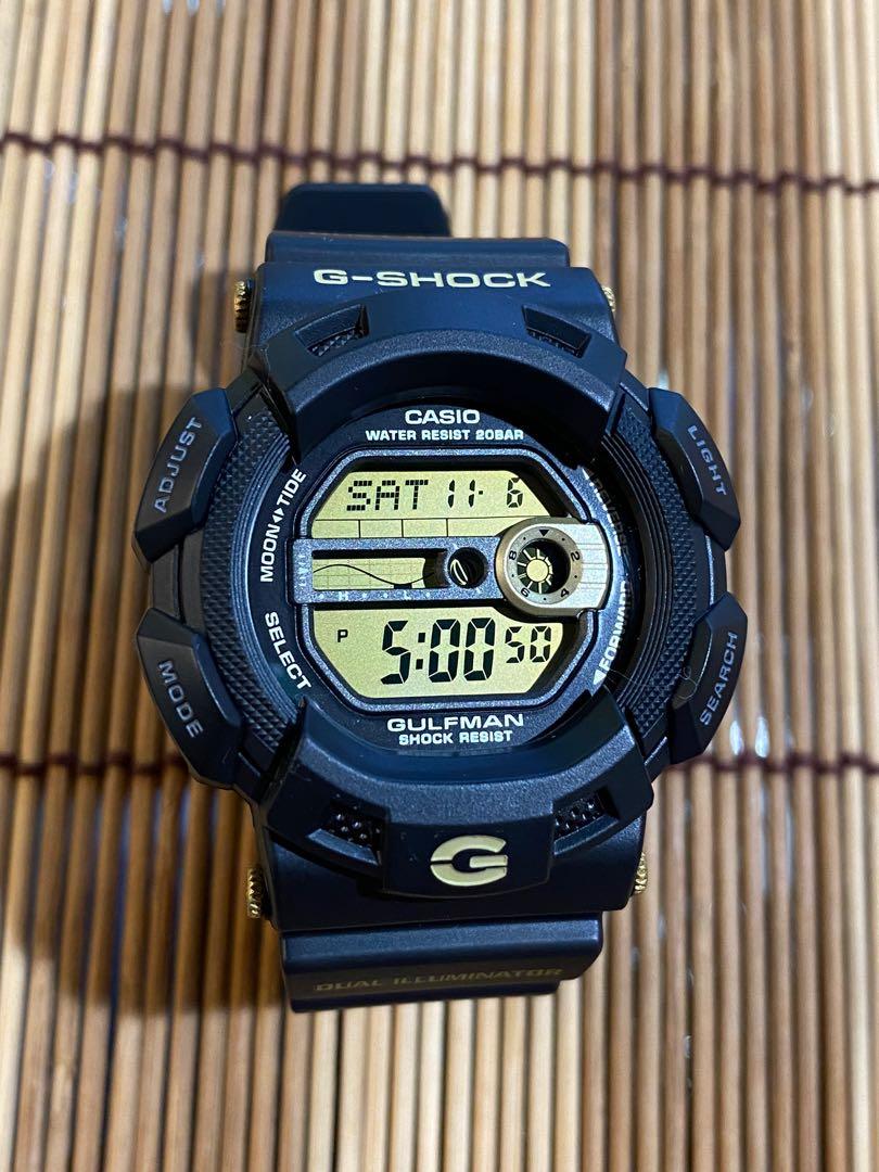 🐯新年靚價🐯 中古二手G-Shock 25th Anniversay limited edition “Dawn Black” GSHOCK-25A-1  GW-225A-1 G-9125A-1 G-9025A-1 25週年, 男裝, 手錶及配件, 手錶- Carousell