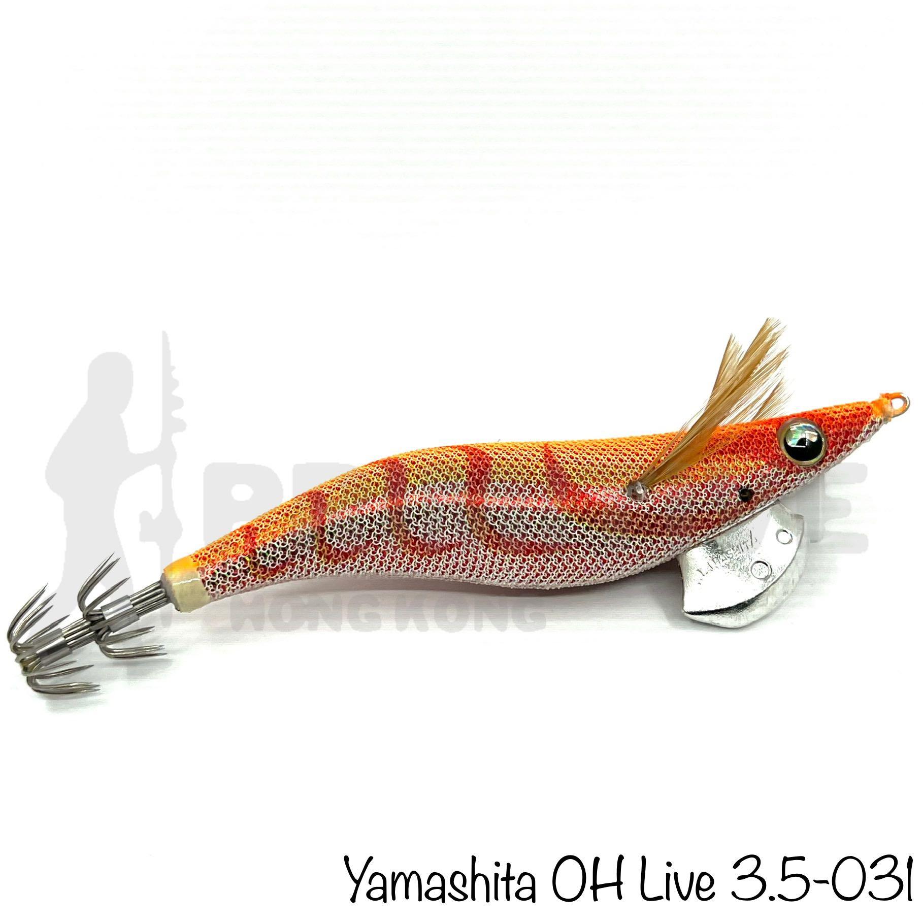 日本假餌Yamashita Egi OH Live 3.5 餌木釣魚•釣魚用品•Yamashita •490