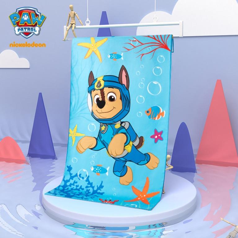 SG LOCAL STOCK Paw Patrol Chase Skye Toddler Girls Kids Bath Towel Children Swimming Soft Cotton Beach Towels