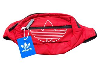 Red adidas fanny pack sale