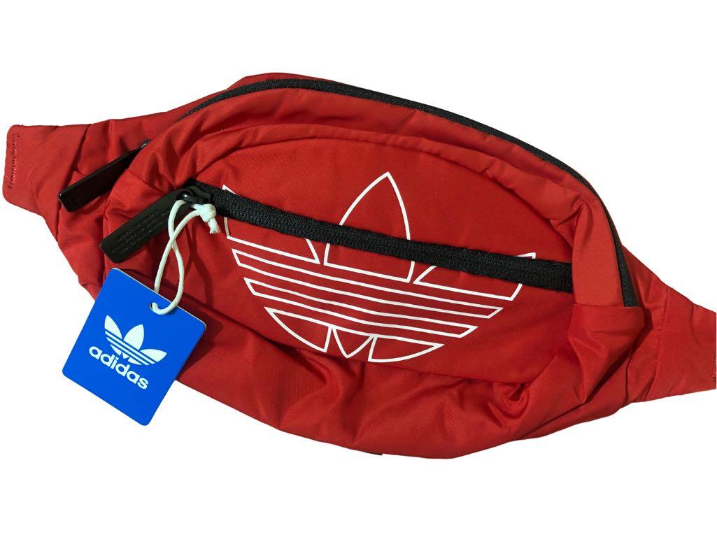 Adidas originals national red fanny pack discount