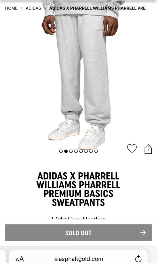 Adidas Pharrell Human Race Sweatpants Men s Fashion Bottoms