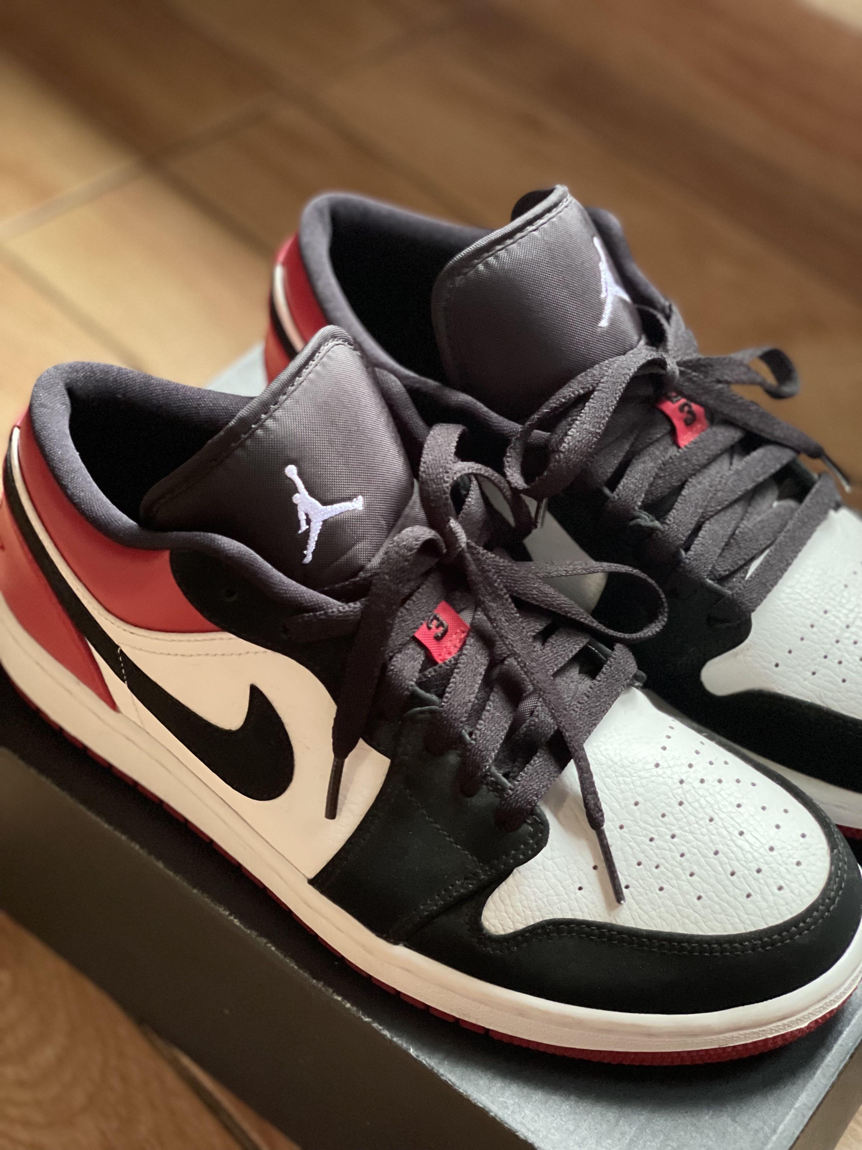 jordan black toe low