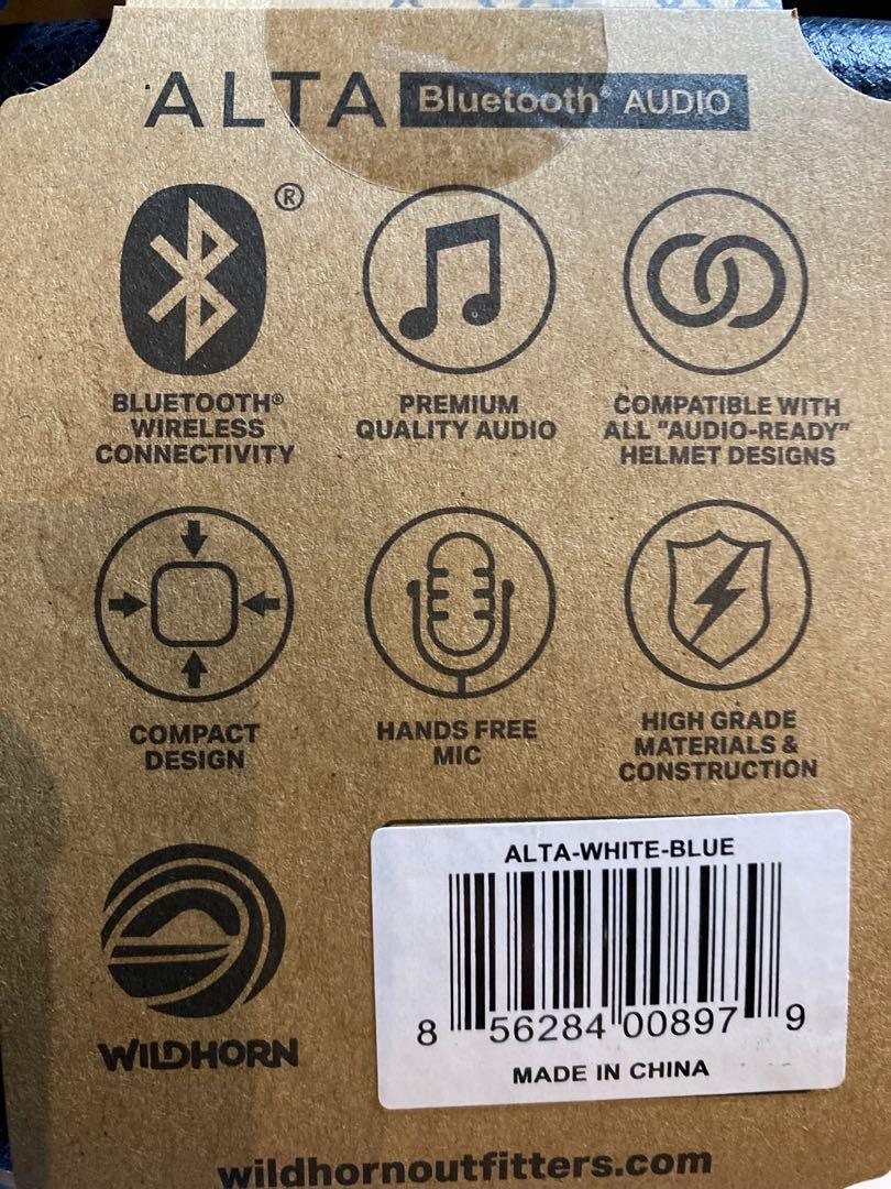 Wildhorn alta bluetooth helmet compatible earphones discount
