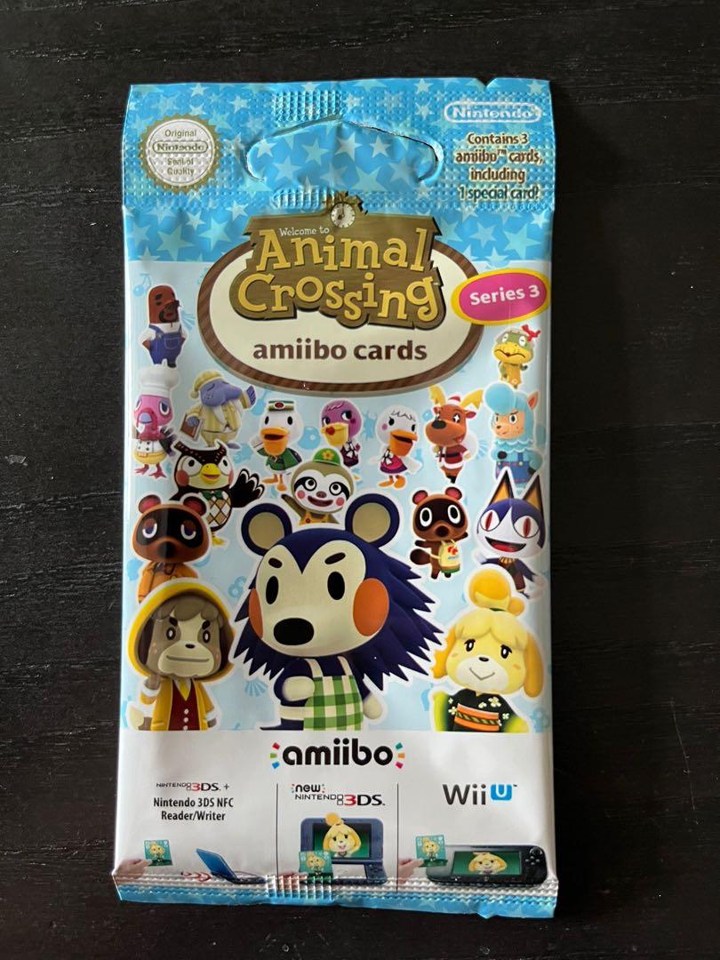 Animal Crossing amiibo card pack - Series 1 to 4 English edition, Hobbies &  Toys, Toys & Games on Carousell