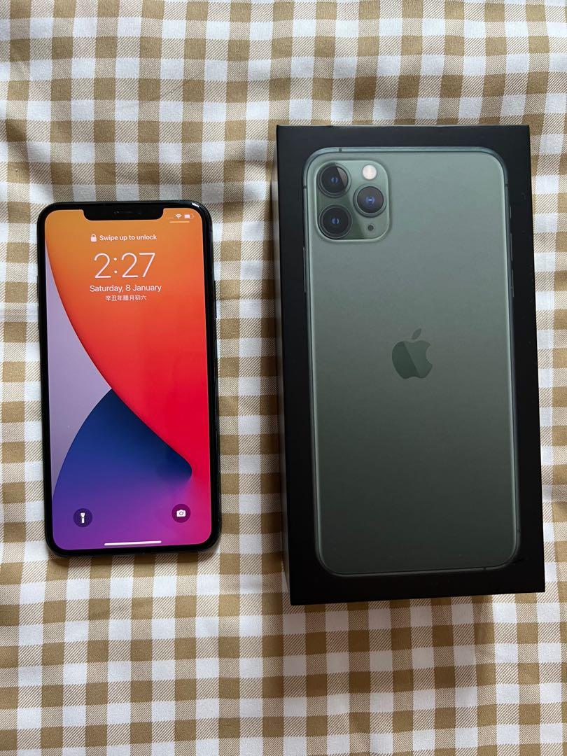 Apple Iphone 11 Pro Max 64gb Midnight Green Mobile Phones Gadgets Mobile Phones Iphone Iphone 11 Series On Carousell