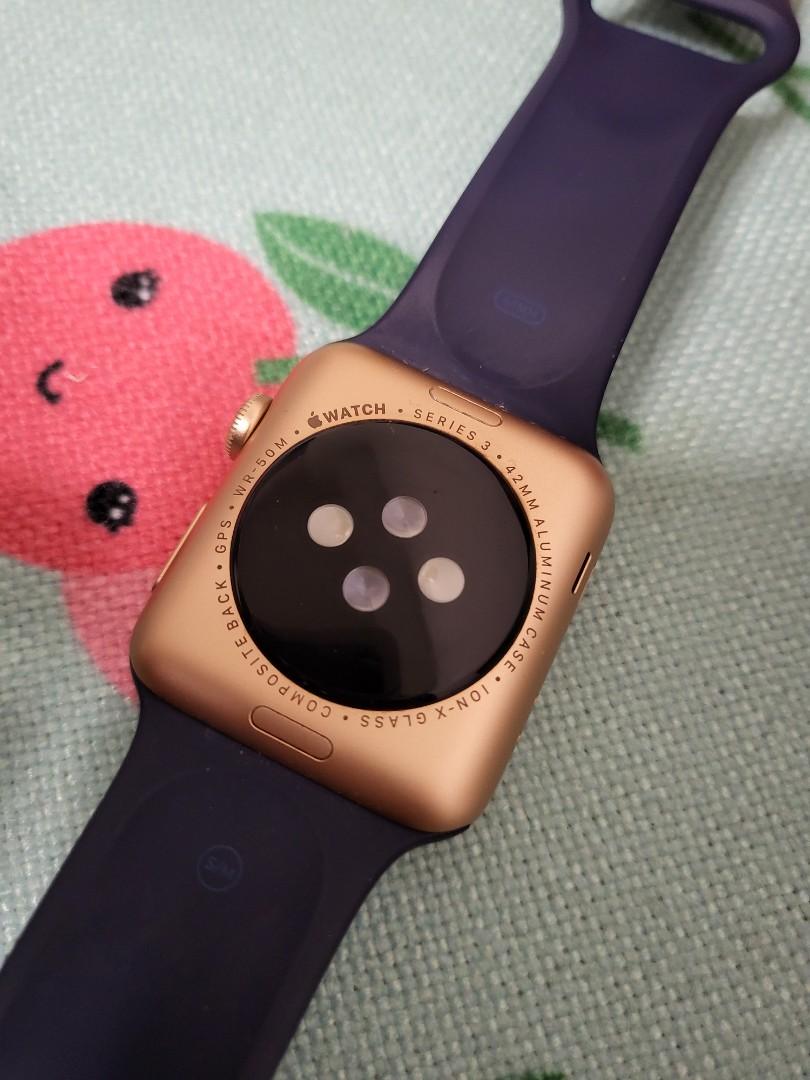 Apple watch s3 42mm rose gold gps