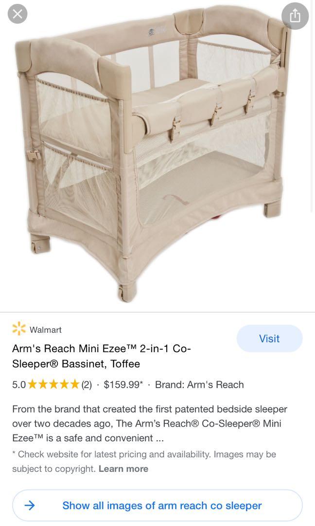 Arm s reach co sleeping cot Babies Kids Baby Nursery Kids Furniture Cots Cribs on Carousell
