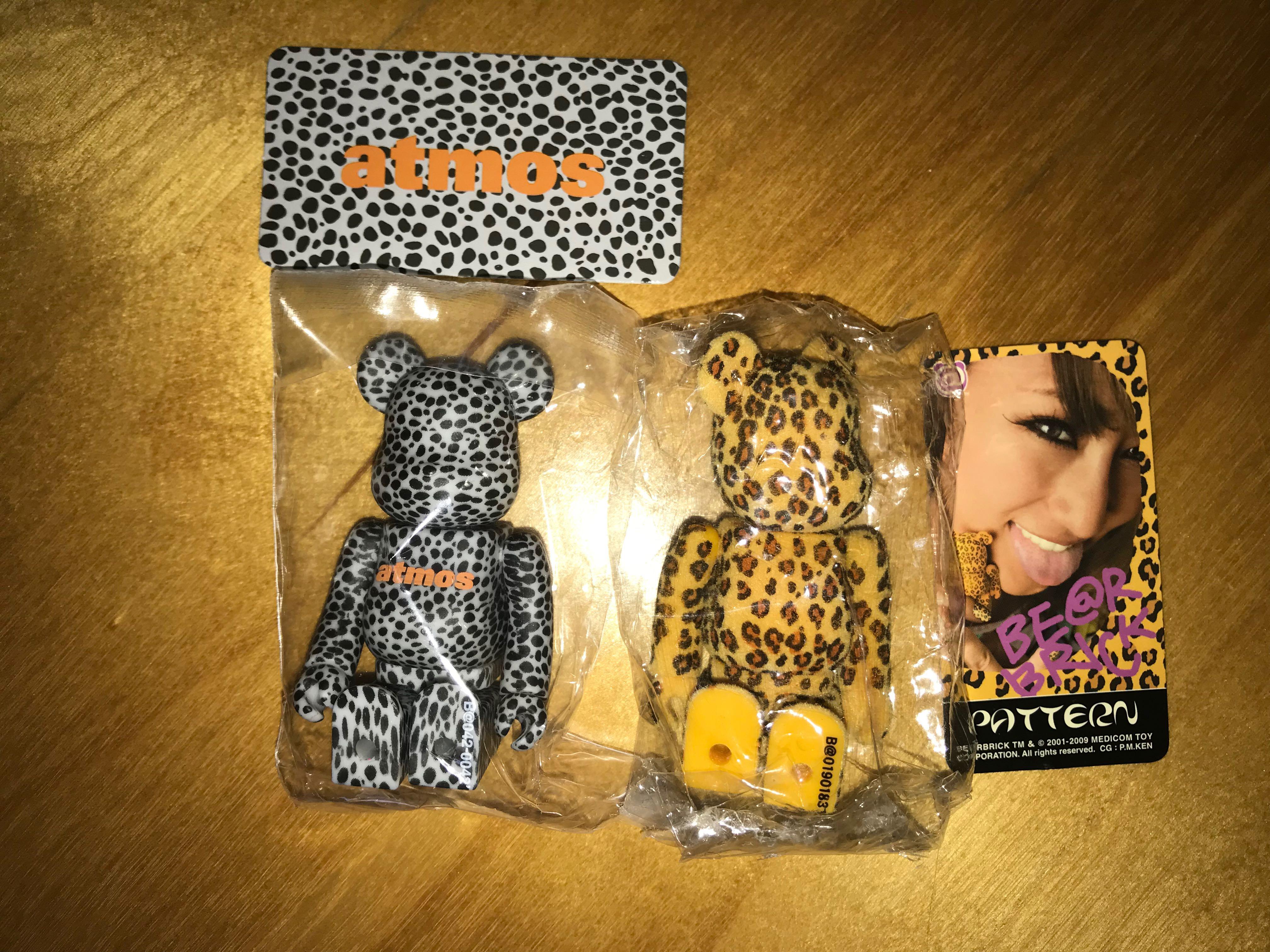 Bearbrick Leopard Print Medicom Toy 