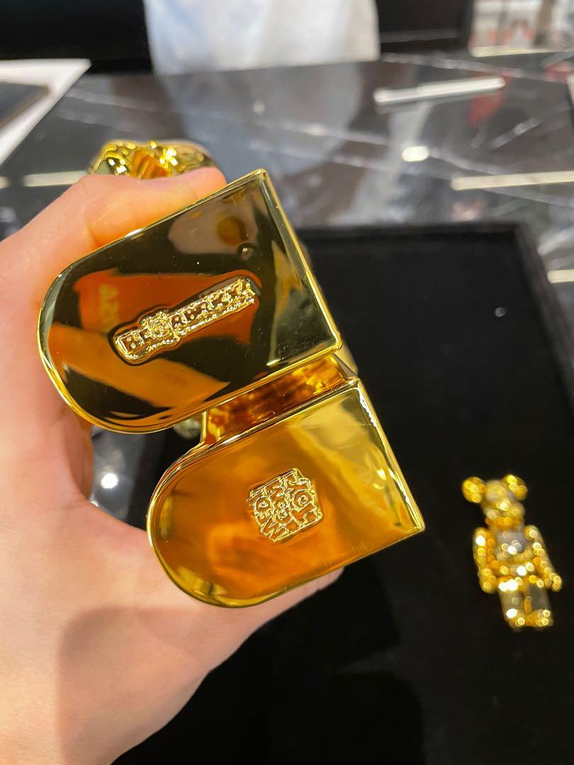 BE@RBRICK ATMOS GOLD CHROME 400% + 100%, Hobbies & Toys, Toys 