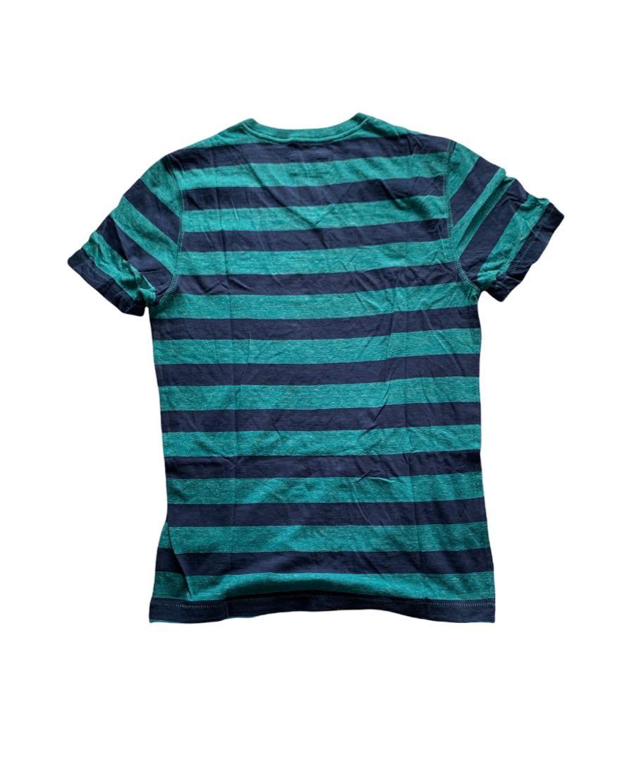 Authentic Express Shirt | Mens Top | Stripes | Extra Small | Used (Category: Tshirts & Polo Shirts ) located in San Juan City. Submitted by happy_v (Listing ID 1137782604, Image 2). Description: Authentic Express Shirt Color: Blue and green (Stripes) Size: Extra Small (Length: 24 inches | Width: 30 inches) Fit shirt Used #authentic #express #original #blue #green #stripes #used #preloved #small #mens #shirt #tshirt #top #fit #fitted.