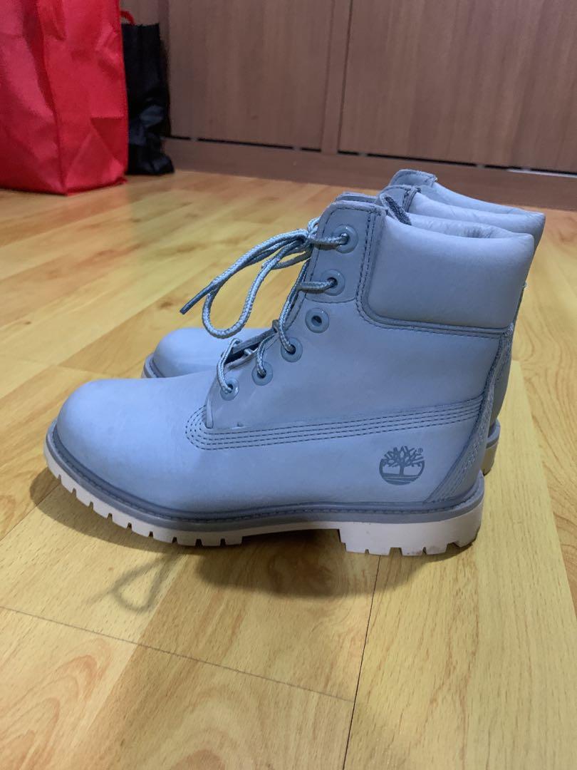 Timberland light blue boots discount