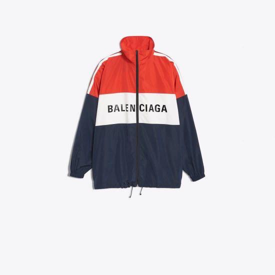 Balenciaga jacket red store