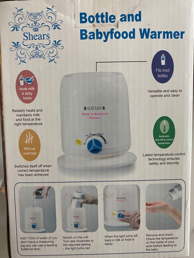Shears deals bottle warmer