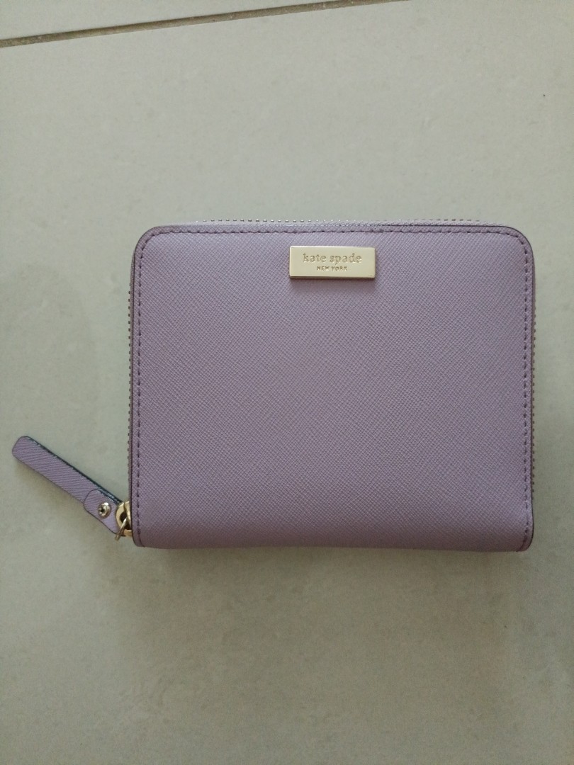 kate spade purple wallet