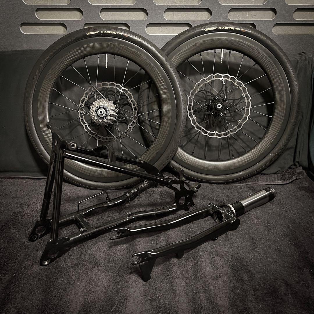 Brompton disc clearance brake conversion