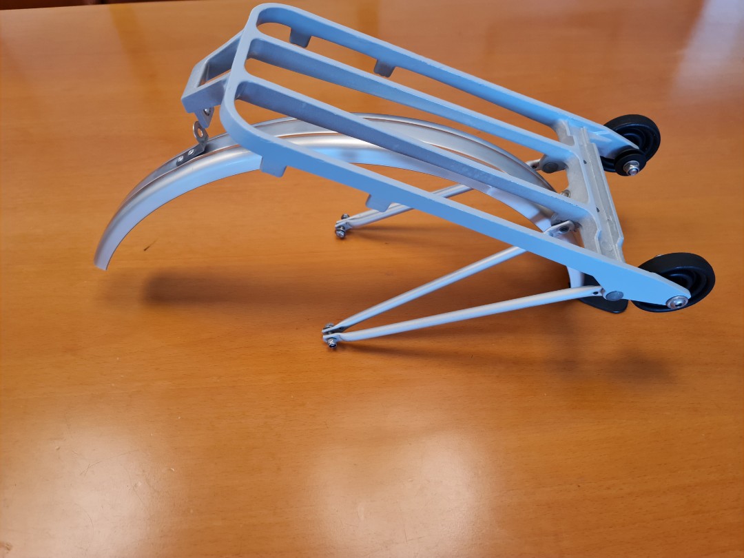 Brompton Rear Rack with Mudguard, Sports Equipment, Bicycles & Parts ...