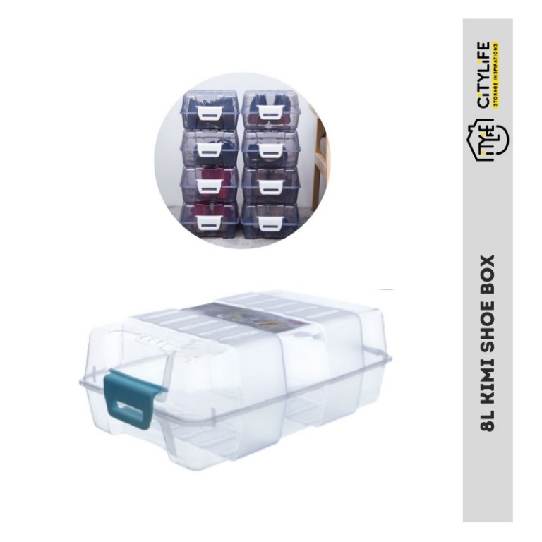 Buy 1 Get 1 Free-8L KIMI Shoe Box, Furniture & Home Living, Home ...