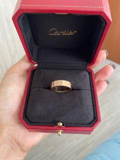Cartier rose online gold ring price