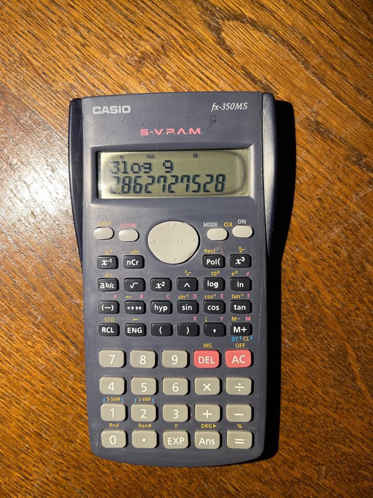 Fx 350ms calculator online