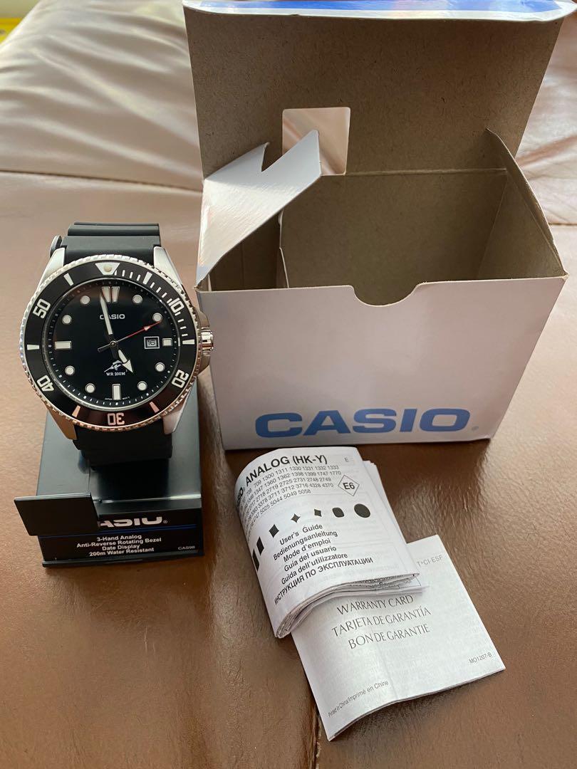 Casio MDV106-1A Duro Marlin Diver, Men's Fashion, Watches & Accessories,  Watches on Carousell