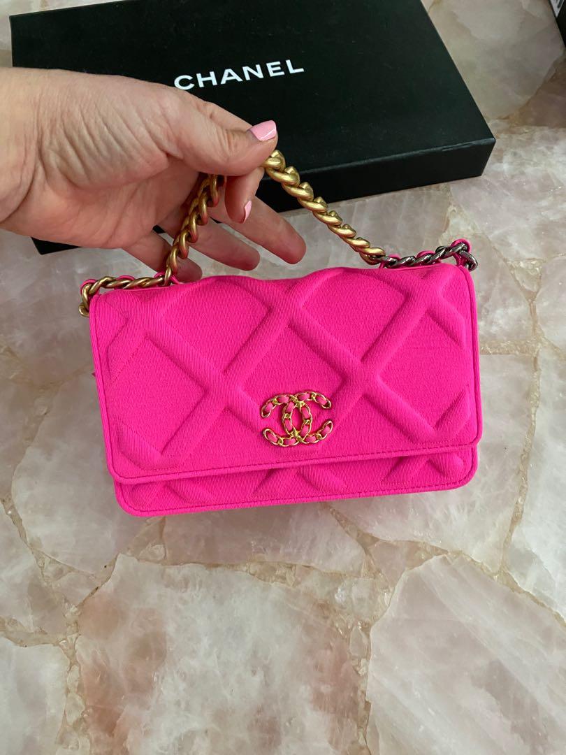 Chanel hotsell neon bag
