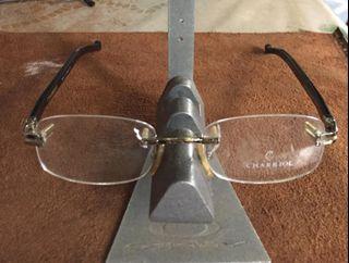 Charriol eyeglasses rimless frame