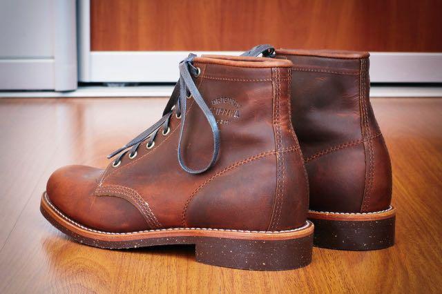 Chippewa service boot tan online