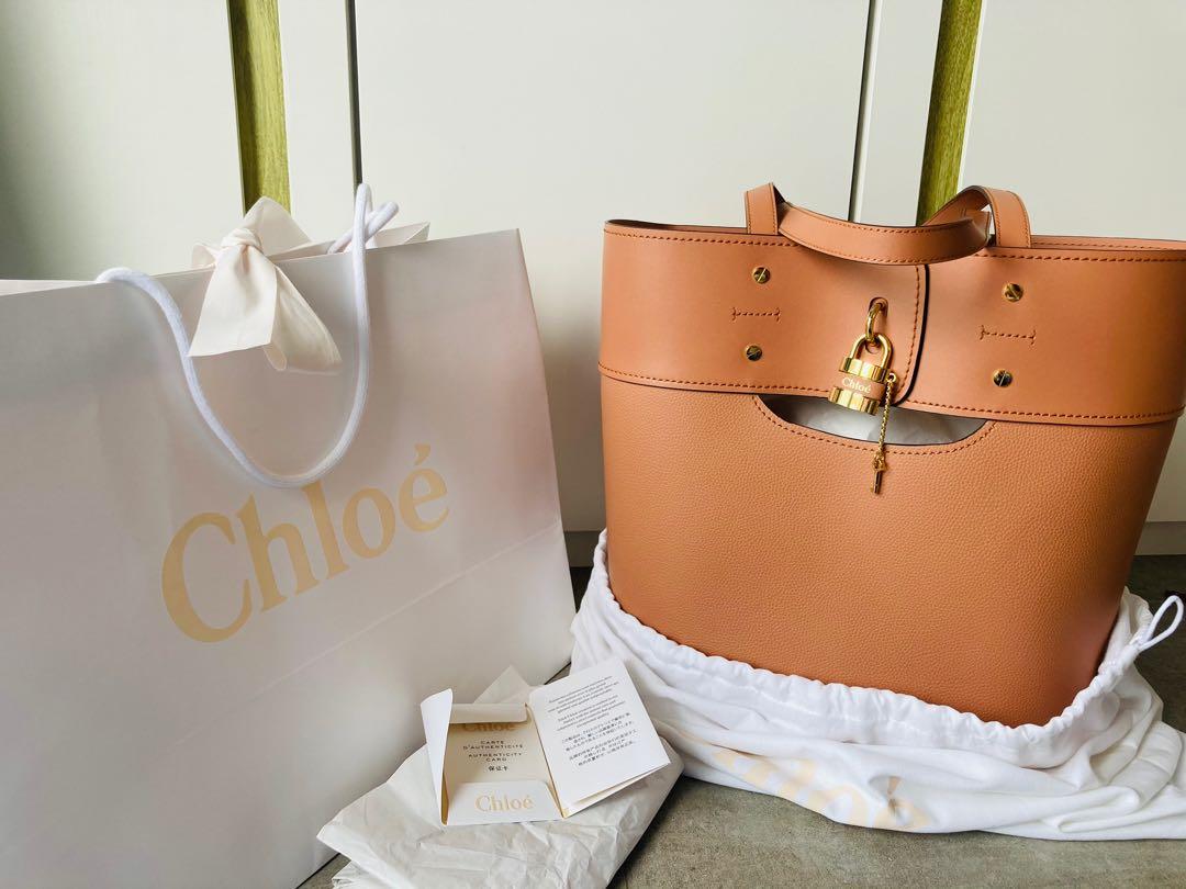 Chloe Aby Tote Medium with Authenticity Card
