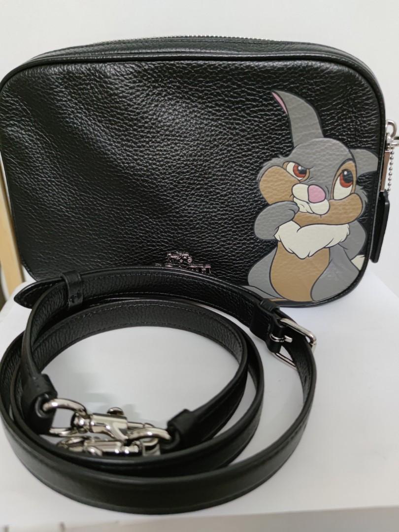 Disney X Coach Jes Crossbody In Signature Canvas With Thumper, Women's