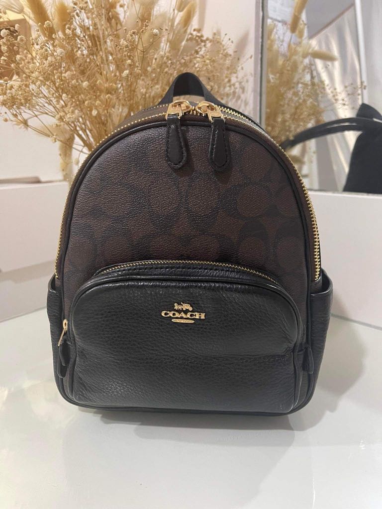 coach women's mini backpack