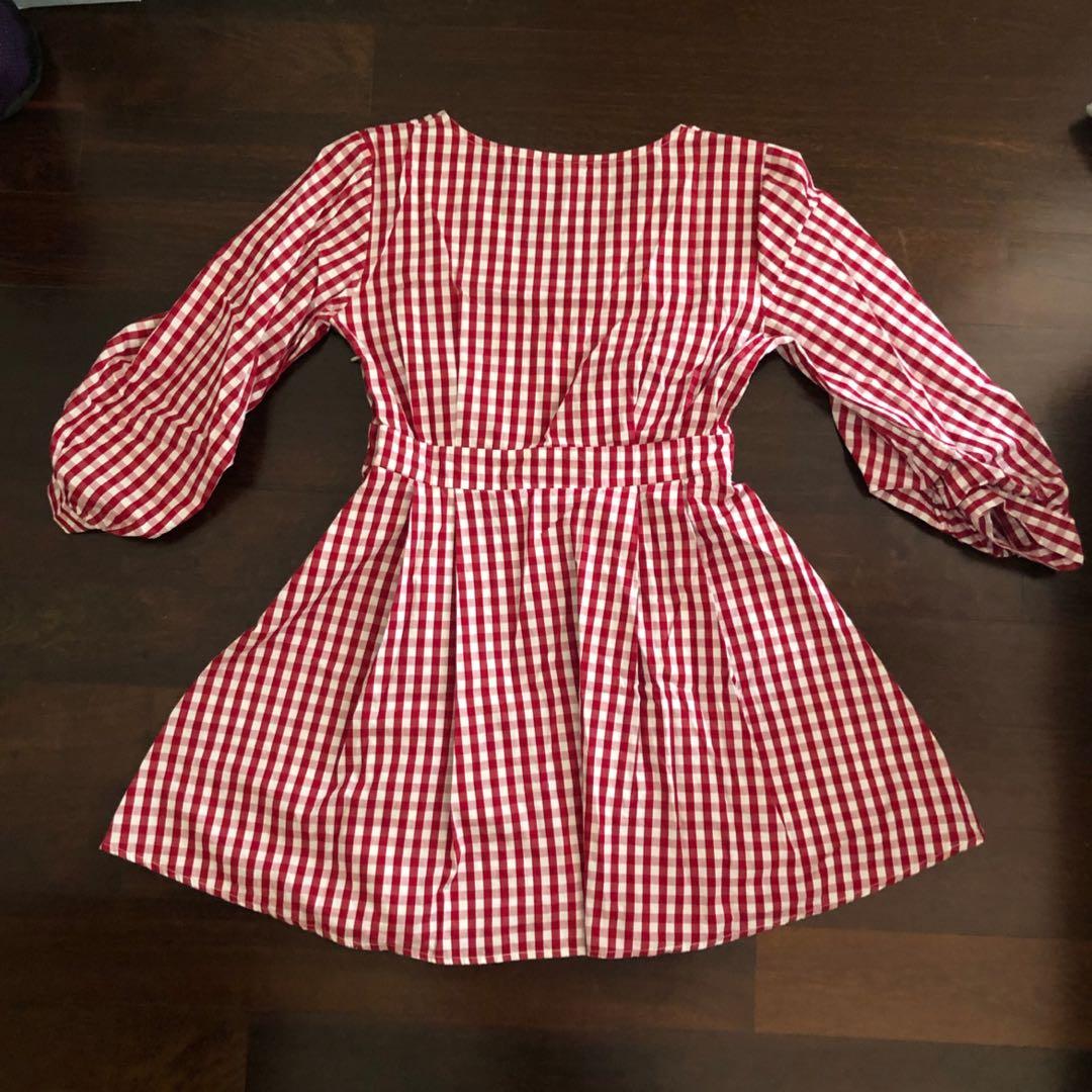 cute checkered dress